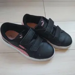 Puma ブラック/ピンク スニーカー　20センチ