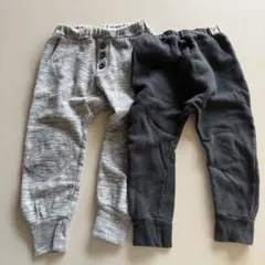 ⭐︎海外ブランドスウェットパンツ　裏起毛2本セット⭐︎