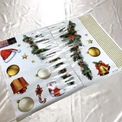 ウィンドウステッカークリスマスウォールステッカー クリスマスサンタステッカーのサムネイル