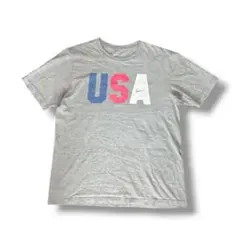 【レア】00s NIKE ナイキ USAロゴ Tシャツ L ストリート 古着のサムネイル