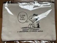 スヌーピーポーチ ユニバーサルスタジオジャパン限定