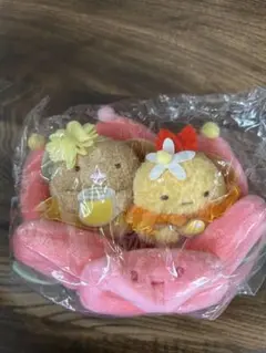 ざっそうとようせいのお花畑 すみっコぐらし シーンぬいぐるみ えびふらいのしっぽ