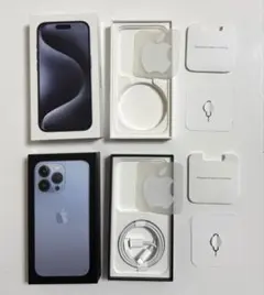 iPhone13pro,iPhone15pro 外箱 空箱 充電ケーブル