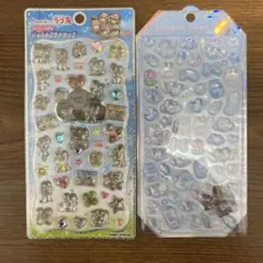 ボンボンドロップシール　オリジナル　ジュエルプチドロップ　ラブ友　うさぎ　水色