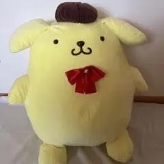 【タグ付き】ポムポムプリン 超超BIGぬいぐるみ 〜おめかし〜　約50センチ
