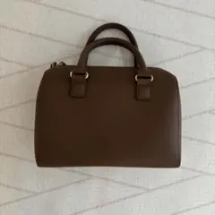 ◼︎UNIQLO◼︎レザータッチ2WAYボストンバッグ BROWNのサムネイル
