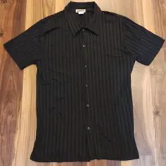 Vtg YMLO Texture Pleated Stretch Shirtのサムネイル