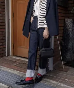 美品】SOMETHING×FREAK'S STORE別注エルサストレートデニムのサムネイル