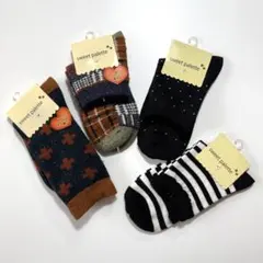 sweet palette レディースソックス4足セット（23-25cm）