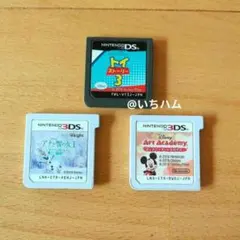 【ソフトのみ】トイストーリー3等　ディズニー関連DS.3DS 3本セット