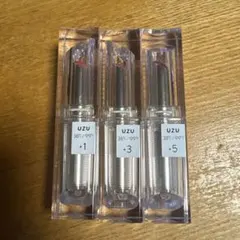 UZU 38℃/99℉ リップスティック +1 +3 +5 3本セットのサムネイル