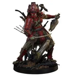 ホットトイズ 赤鬼サムライ・プレデター（竹谷 隆之 ｘ 鬼木 祐二） 1/6中古 アーティスト・コレクション】『エイリアンVS.プレデター』1/6スケール