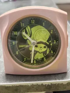 チョッパー アラーム時計 ピンク
