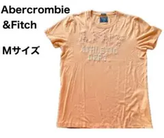 Abercrombie&Fitch アバクロ 半袖Tシャツ オレンジ Mサイズのサムネイル