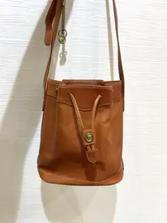 CK オレンジ スエード 巾着型ショルダーバッグ - メルカリ