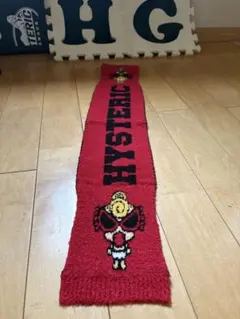 ヒステリックミニマフラー赤