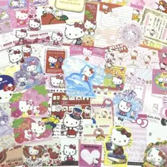 ハローキティ　紙ものセット　メモ　ポチ袋　サンリオ