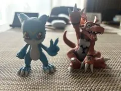 デジモン 一番くじ C賞 ブイモン ギルモン フィギュア