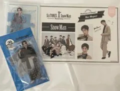 SnowMan 目黒蓮 グッズ ステッカーセット・アクリルスタンド