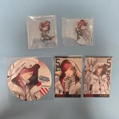 ローレン・イロアス チェキ風カード ミニアクリルスタンド コースター