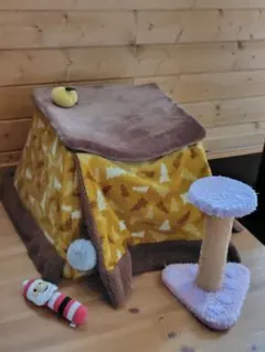 アイリスオーヤマ　ペットベッドこたつ風　犬猫用