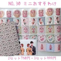 NO.30ミニおすそわけ コラージュ素材等詰め合わせSet