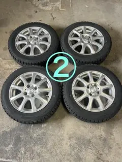 タイヤ付きアルミホイール　155/65R14 14インチ②のサムネイル