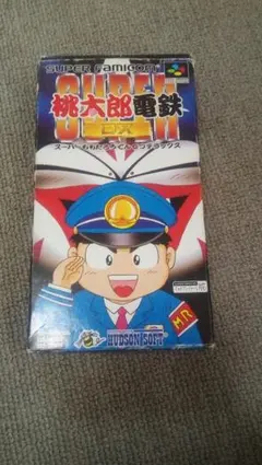 スーパー桃太郎電鉄DX スーパーファミコン　ソフト　箱　説明書付き