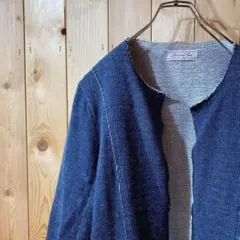 ss1640 Spick&Span ノーカラー ジャケット ネイビー レディースのサムネイル