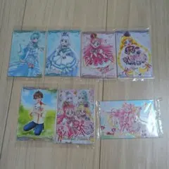 プリキュア　カード　ウエハース　わんだふるプリキュア　7枚セット