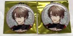 加賀美ハヤト 8周年記念 グリッター缶バッジ2個セット