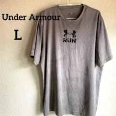 Under Armour RUN Tシャツ 【L】グレー