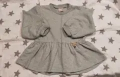 パステルグリーン フリル付き バルーントップス90cm