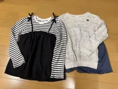 セラフ&アプレレクール 長袖カットソー　 130 2枚セット