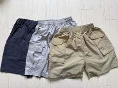 ハーフパンツ3点セット　140 150