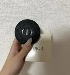 Dior ブラック キルティングミラー