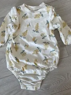 花柄ロンパース 80サイズ