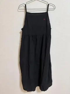 POLO キャミワンピース ブラック Lサイズ