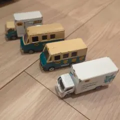 【非売品】ヤマト運輸トラック4台セット(中古)