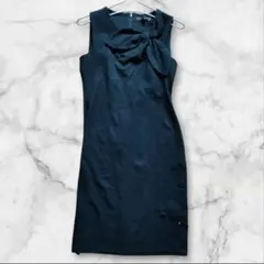 バナリパ バナナリパブリック ノースリーブワンピース ブラック