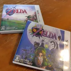 ２本セット！　3DS ゼルダの伝説 時のオカリナ/ムジュラの仮面 3D