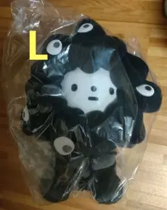 きっこうちゃん ミャクミャク ぬいぐるみ L　黒ミャク　黒ミャクミャク