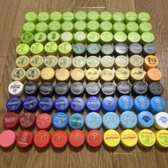 ペットボトルキャップ 100個 工作素材 詰め合わせ
