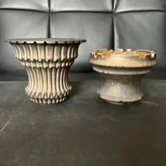 Mサイズ 2 植木鉢 陶器