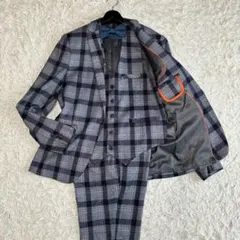 ◎極美品 おしゃれなスーツ スリーピース 4点セット 抜群のデザイン M-L