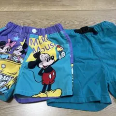 しまむら リトシー ハーフパンツ ディズニー ミッキー