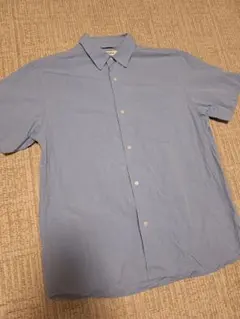 OUGHT 半袖 シャツ ショートスリーブ ライトブルー ジャーナルスタンダード