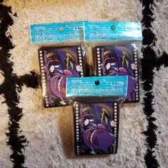 3個セットゲンガー ポケモンカード デッキシールド 64枚 スリーブ ポケカ