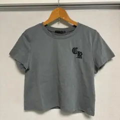 GORGE ショート丈半袖 Tシャツ グレーのサムネイル