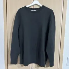 UNIQLO ウォッシャブルミラノリブクルーネックセーター